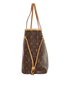 Grenade Pink V Neverfull MM, bottom view